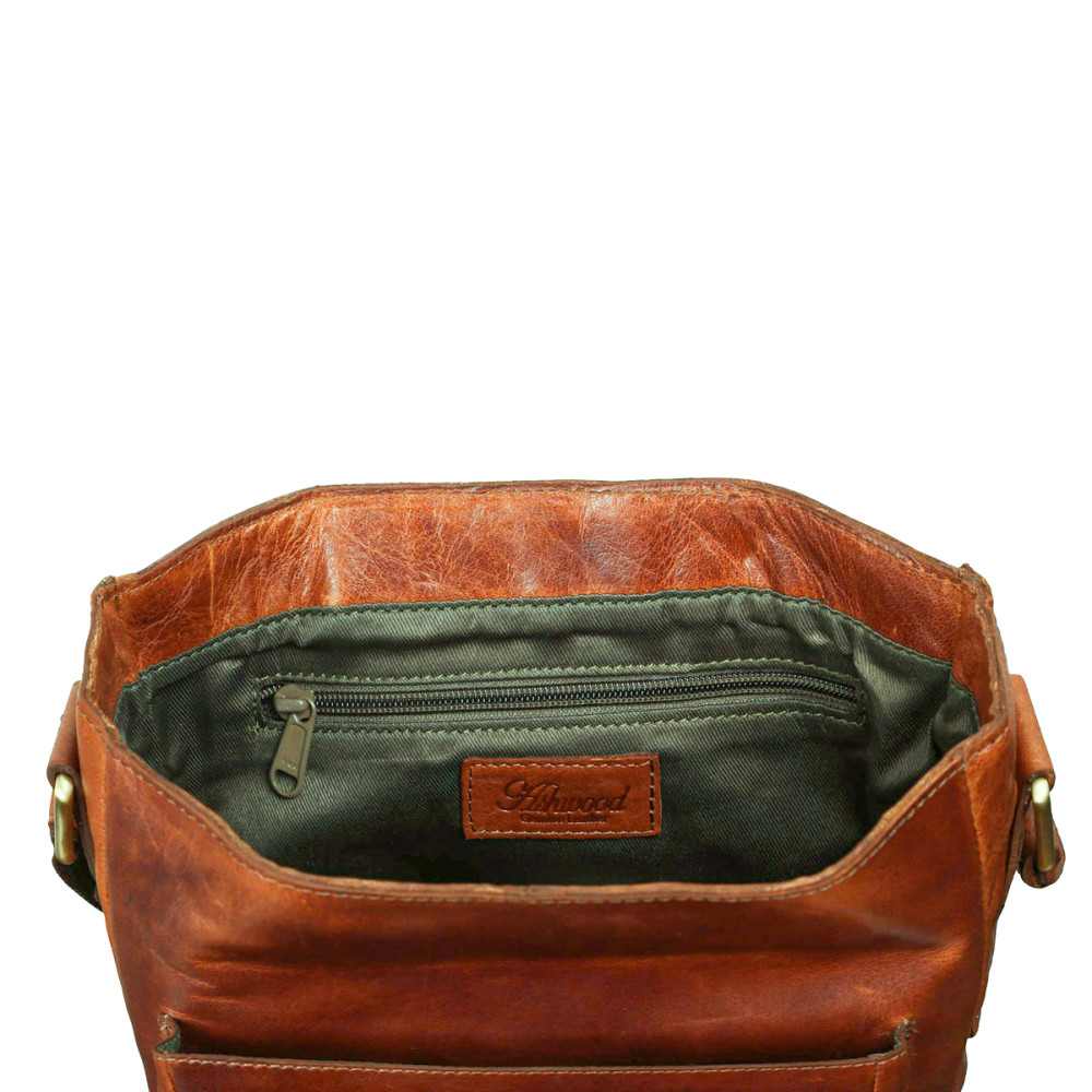 Сумка мужская Ashwood G32 Honey (Медовый)
