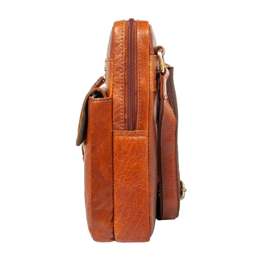Сумка мужская Ashwood G33 Honey (Медовый)