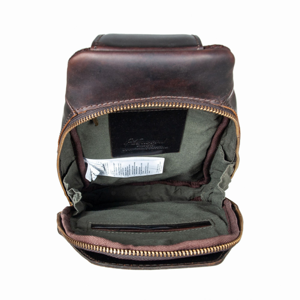 Cумка нагрудная Ashwood K43 Brown (Коричневый)