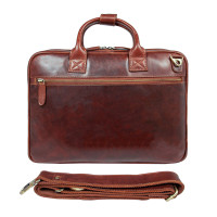 Cумка чоловіча Ashwood K46 Chestnut (Каштановий)