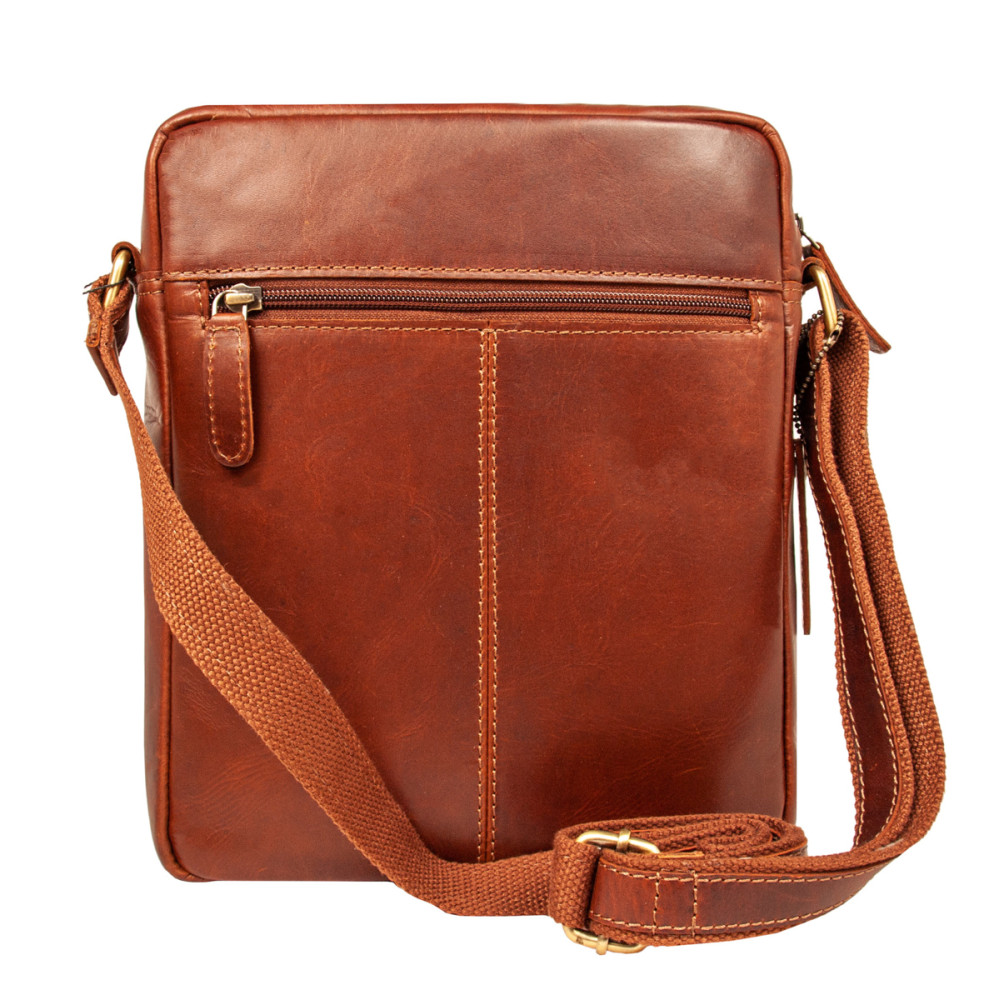 Сумка мужская Ashwood K42 Chestnut