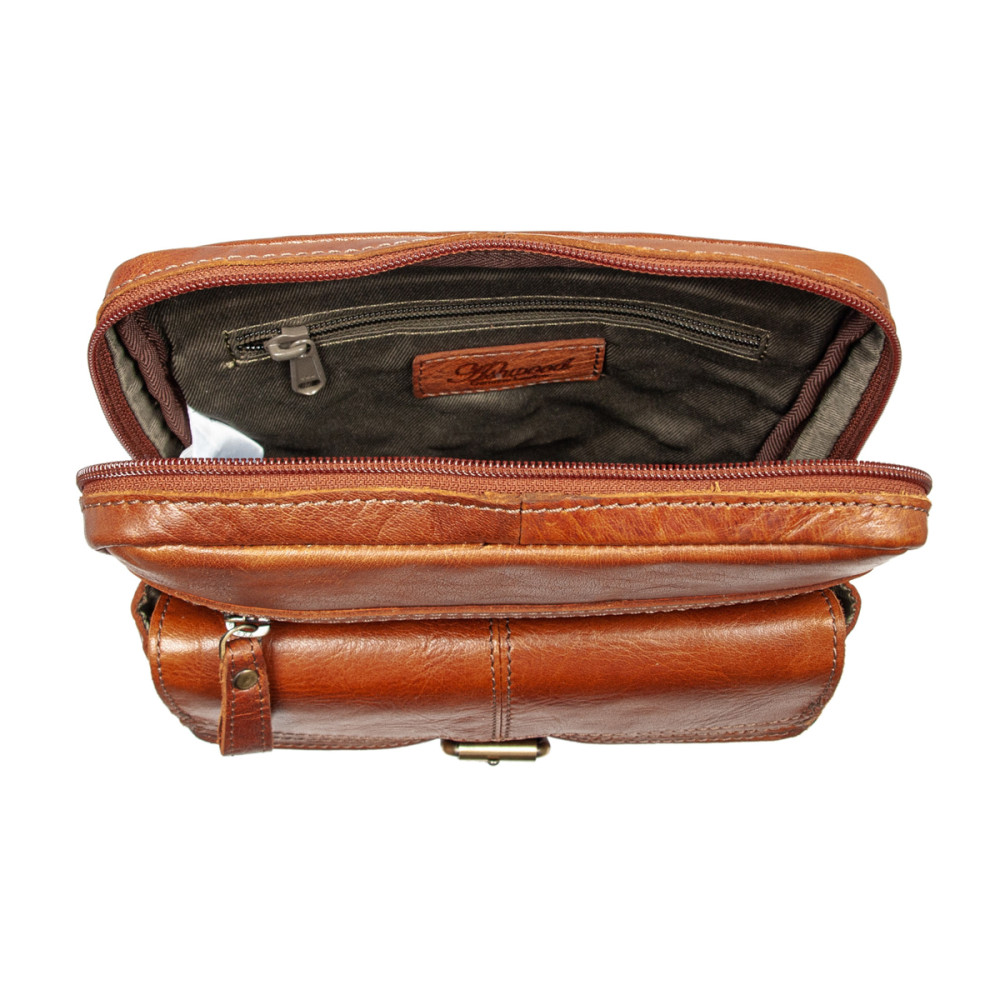 Сумка мужская Ashwood G33 Honey (Медовый)