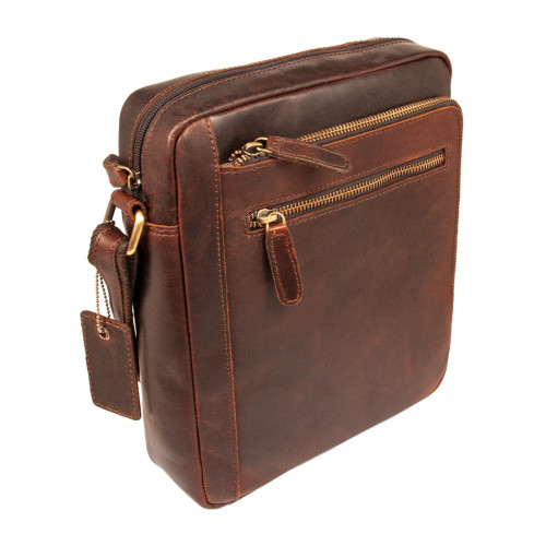 Cумка мужская Ashwood K42 Brown