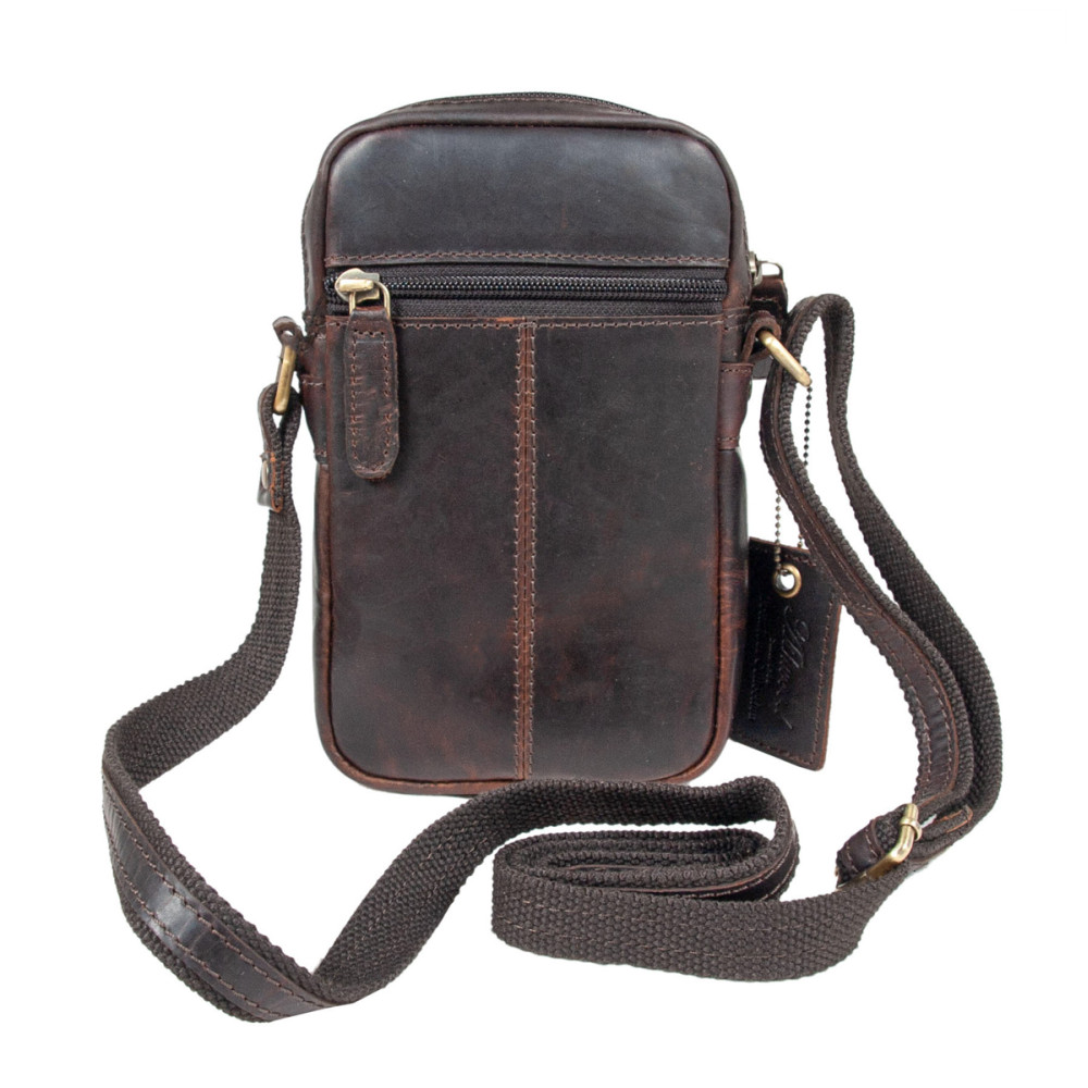 Cумка мужская Ashwood K41 Brown (Коричневый)