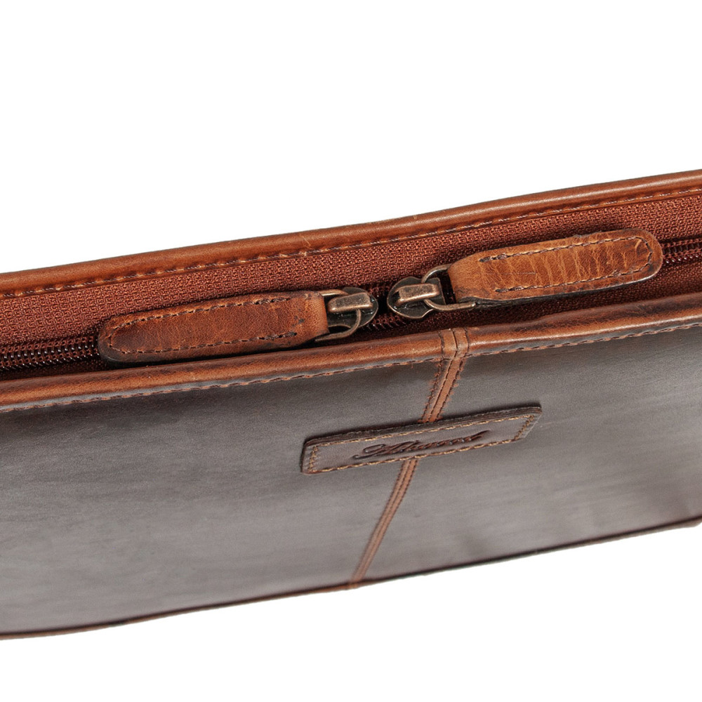 Папка Ashwood A4 Noah Tan (Рыжий)