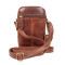 Cумка мужская Ashwood K41 Chestnut (Каштановый)