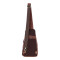 Сумка кожаная нагрудная Ashwood K43 Chestnut (Каштановый)