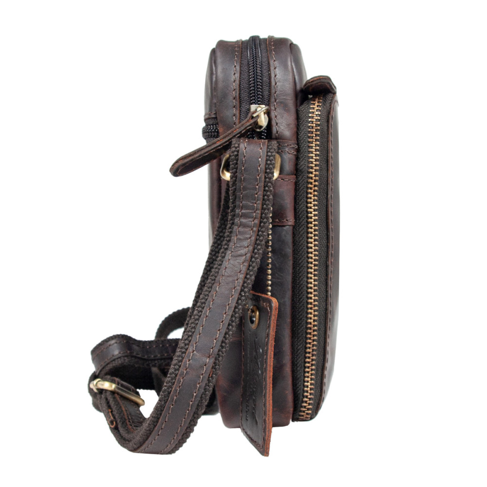 Cумка мужская Ashwood K41 Brown (Коричневый)