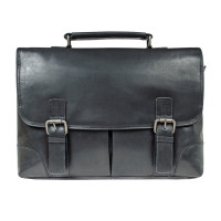 Портфель Ashwood ELLIOT BLACK (Черный)