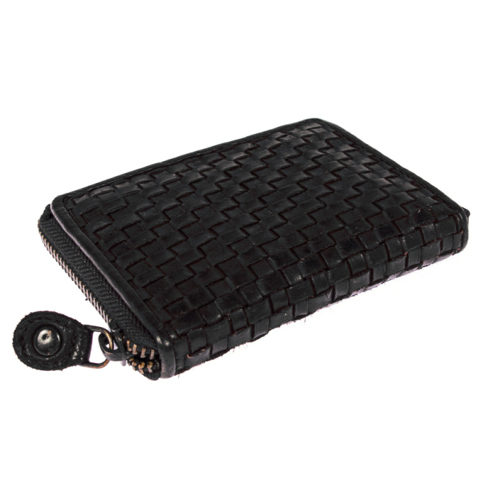 Винтажный кошелек женский Ashwood D80 Black