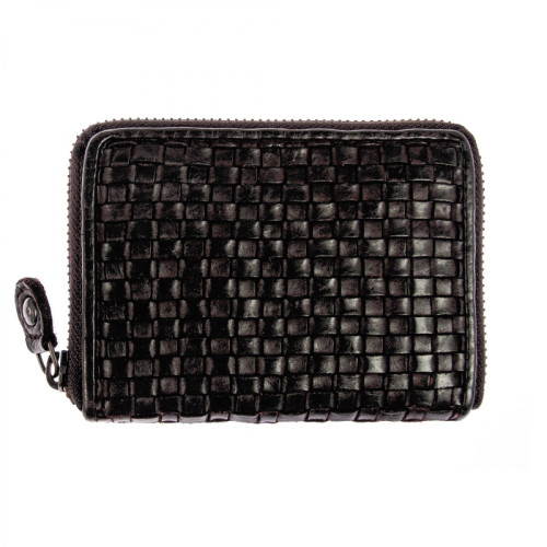 Винтажный кошелек женский Ashwood D80 Black