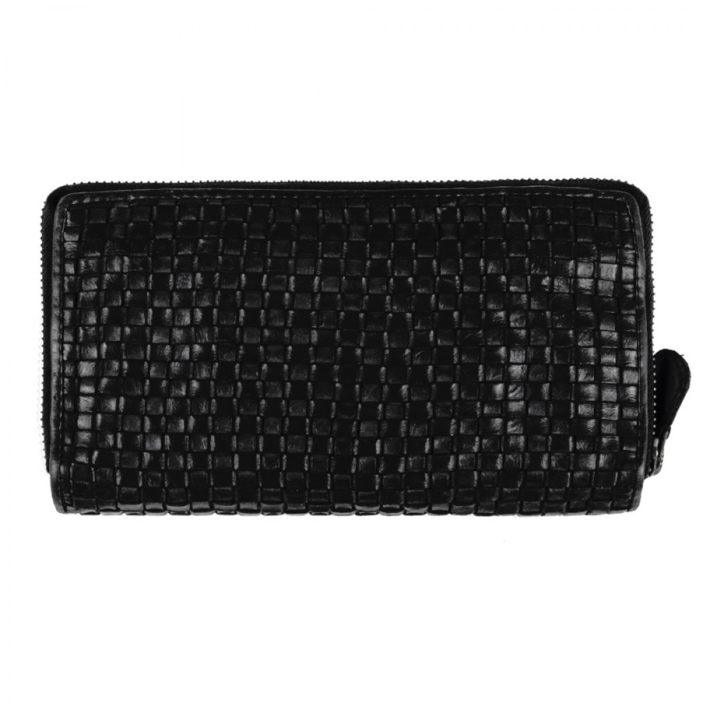 Винтажный кошелек женский Ashwood D84 Black