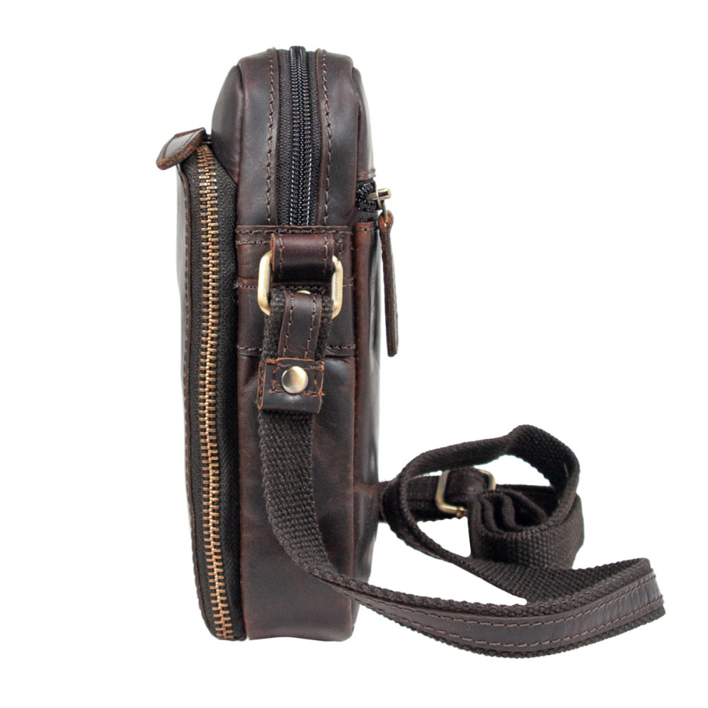 Cумка мужская Ashwood K41 Brown (Коричневый)
