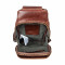 Сумка кожаная нагрудная Ashwood K43 Chestnut (Каштановый)