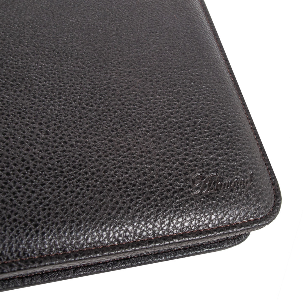 Папка Ashwood A4 ZIP BROWN