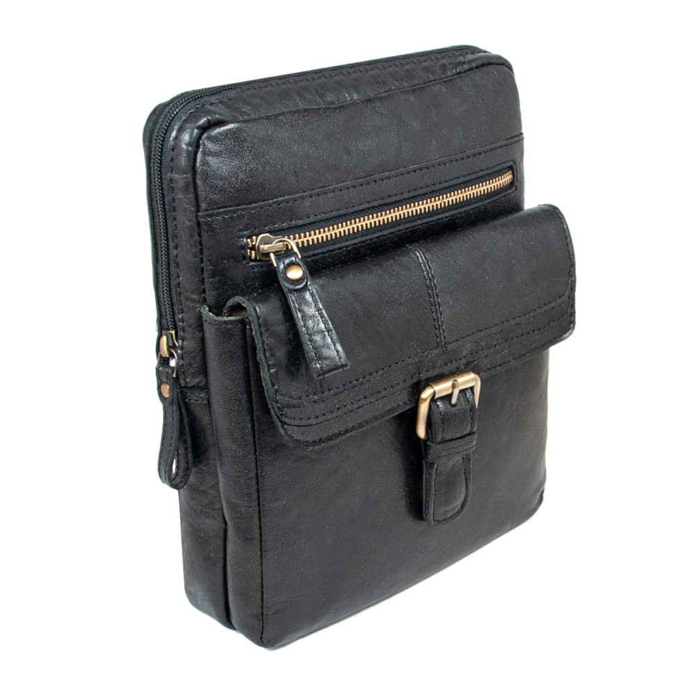 Сумка мужская Ashwood G33 Black