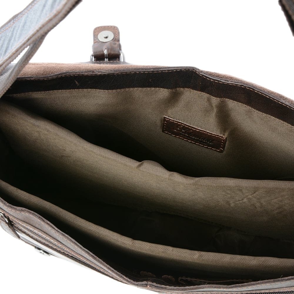 Сумка мужская Ashwood 8343 Brown (Коричневый)