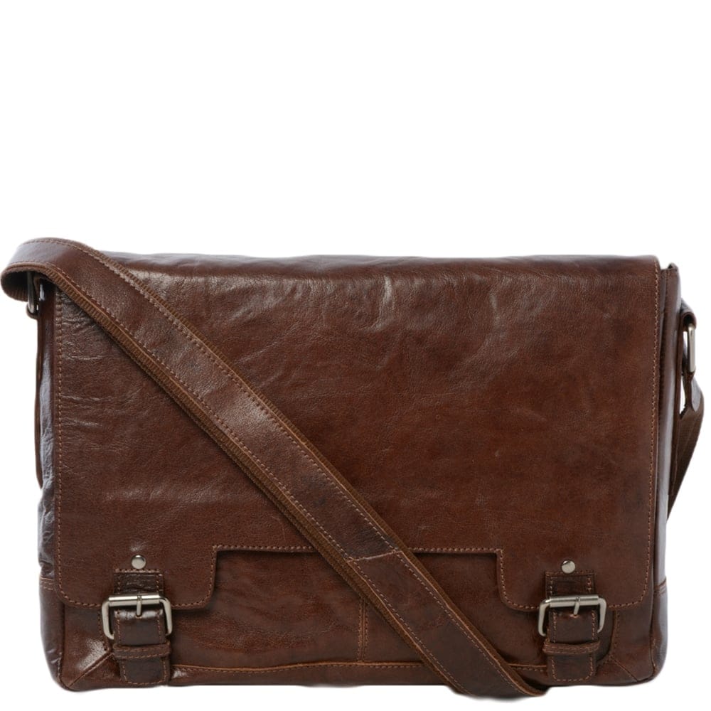 Сумка мужская Ashwood 8343 Tan (Коричневый)