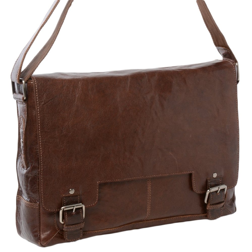 Сумка мужская Ashwood 8343 Tan (Коричневый)