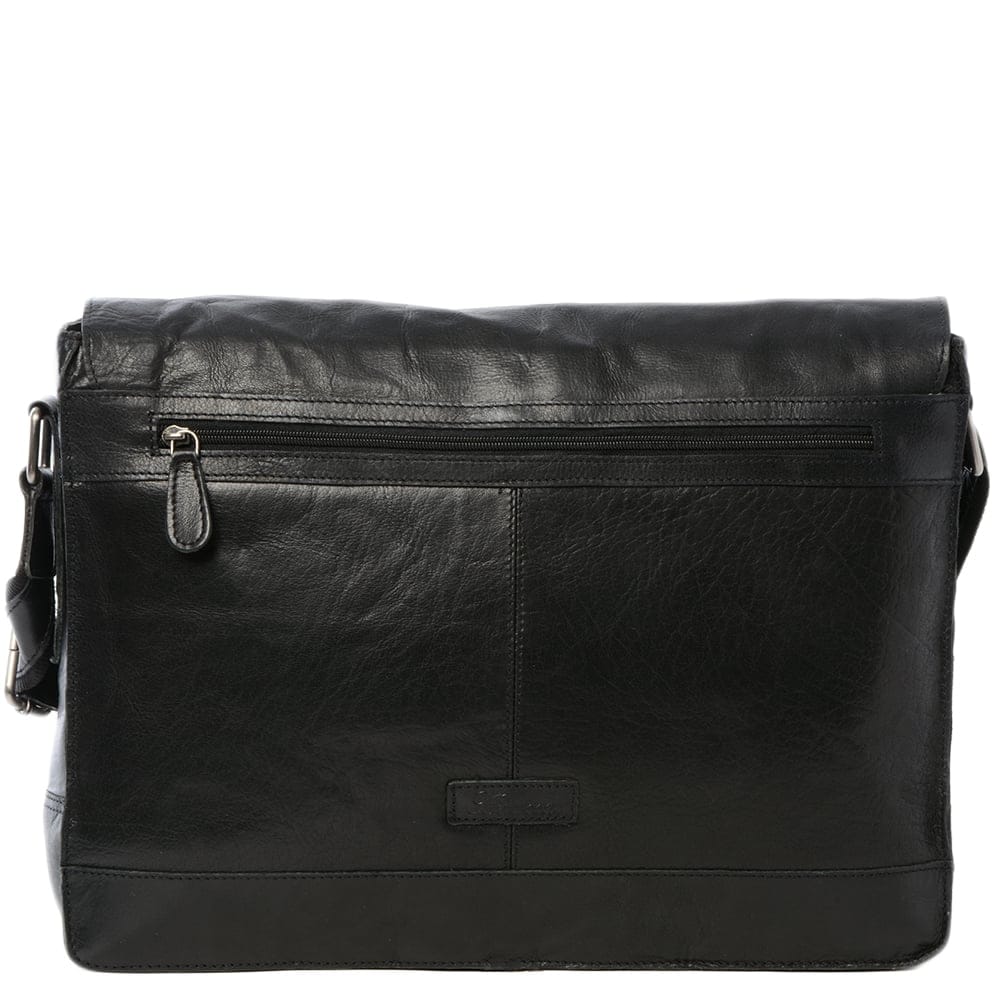 Сумка мужская Ashwood 8343 Black (Черный)