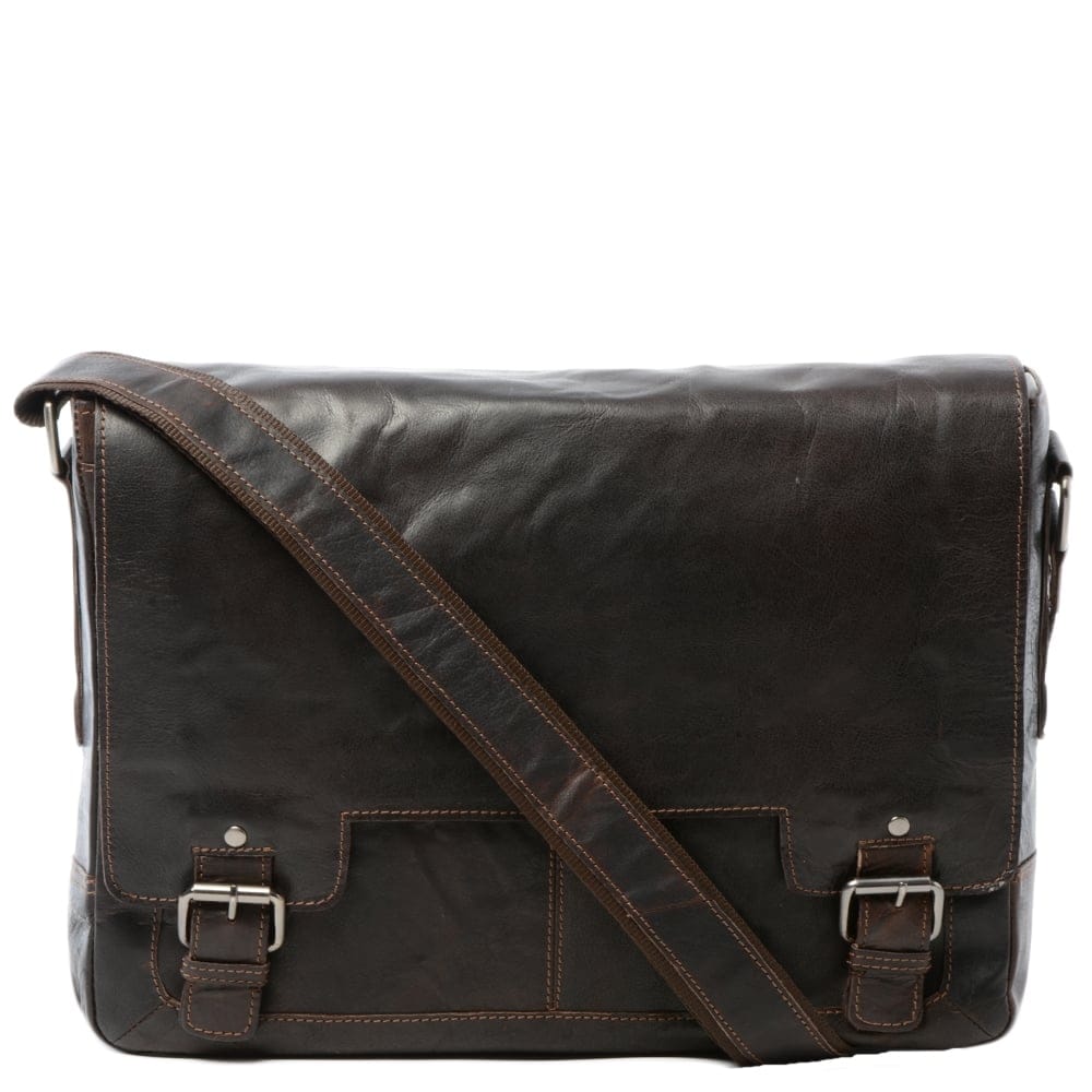 Сумка мужская Ashwood 8343 Brown (Коричневый)