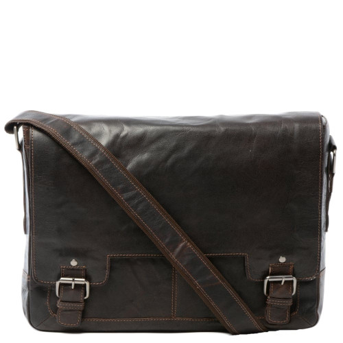 Сумка мужская Ashwood 8343 Brown (Коричневый)