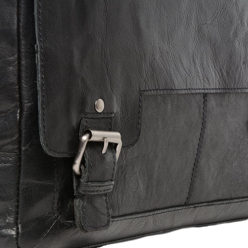 Сумка мужская Ashwood 8343 Black (Черный)