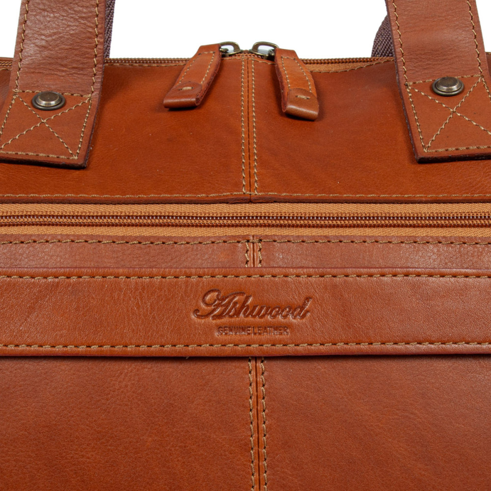 Дорожная сумка мужская Ashwood 8150 Tan (Рыжий)