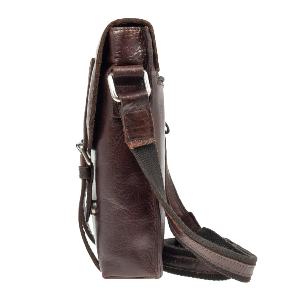 Сумка мужская Ashwood F84 Brandy (Коричневый)