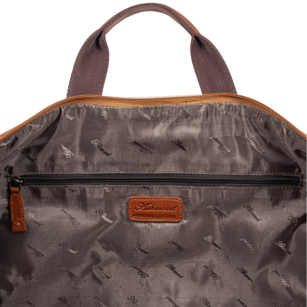 Дорожная сумка мужская Ashwood 8150 Tan (Рыжий)