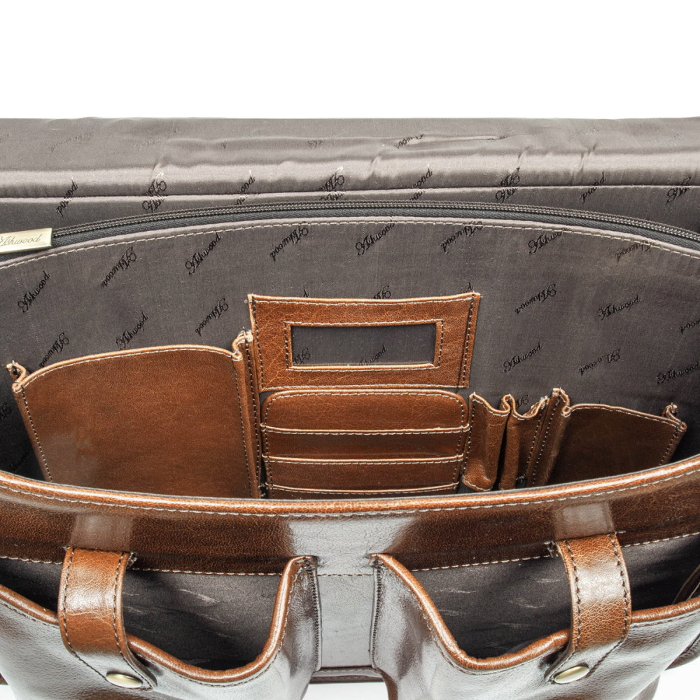 Портфель Ashwood 8190 Chestnut (Коричневый)