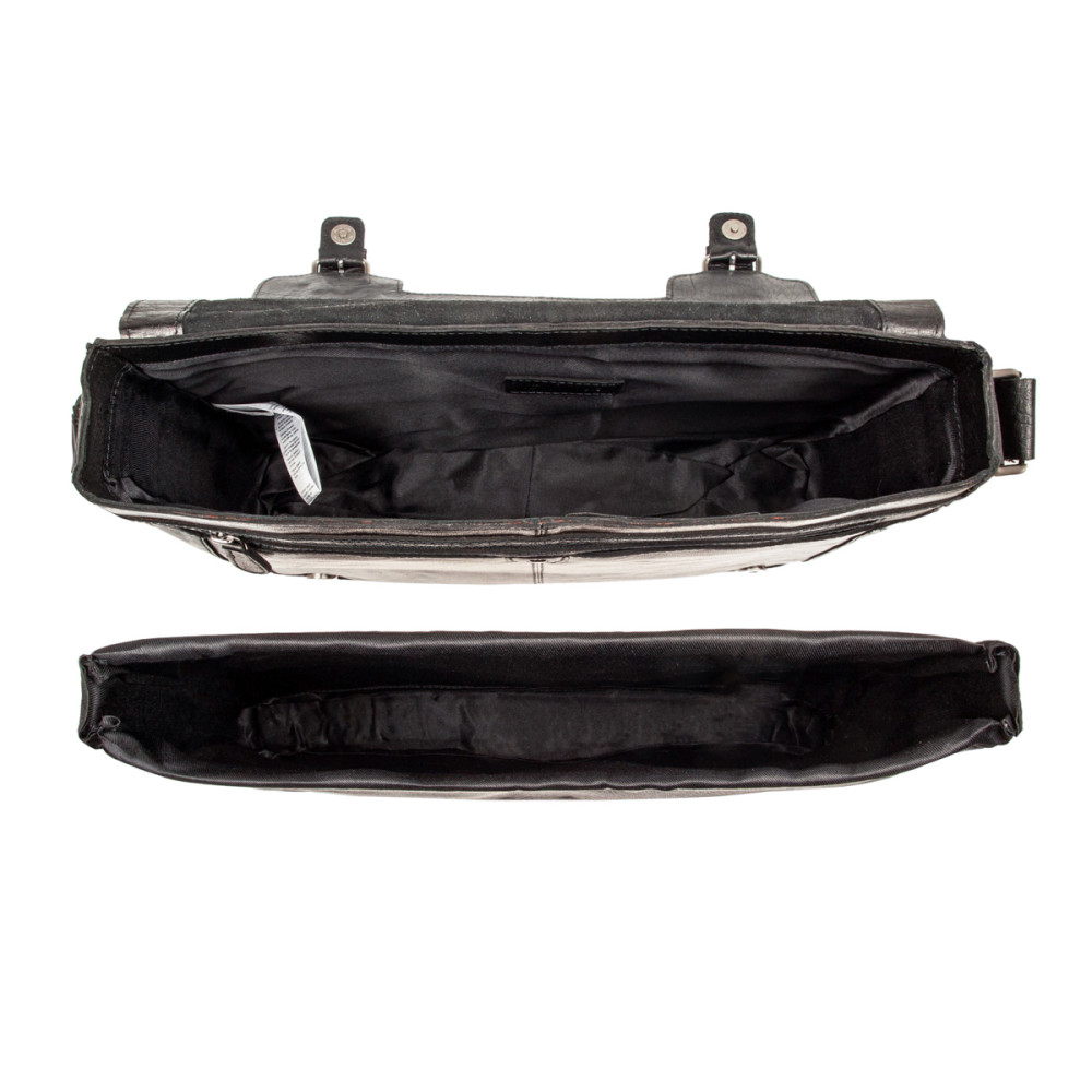 Сумка мужская Ashwood 8343 Black (Черный)