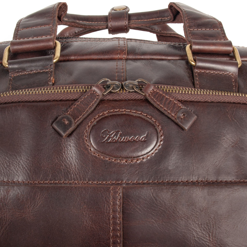Сумка мужская Ashwood 8143 Brown (Коричневый)