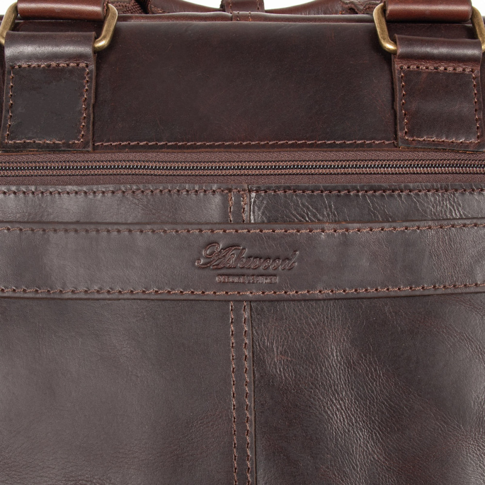 Сумка мужская Ashwood 8143 Brown (Коричневый)