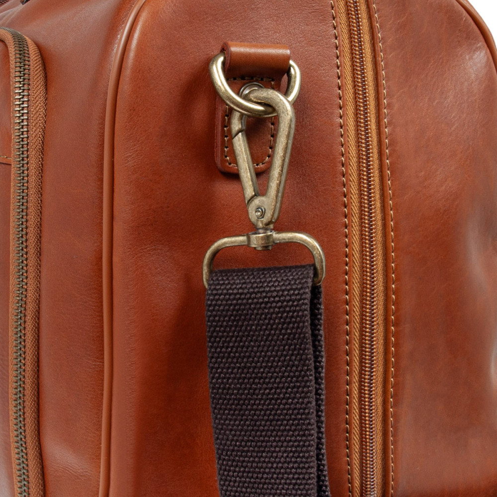 Дорожная сумка мужская Ashwood 8150 Tan (Рыжий)
