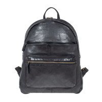 Винтажный кожаный рюкзак Ashwood Ruben (Black)