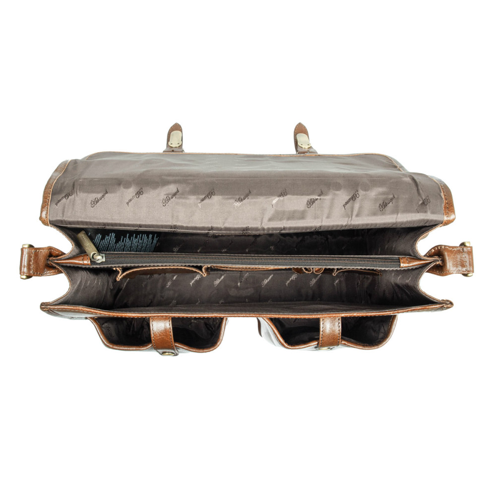 Портфель Ashwood 8190 Chestnut (Коричневый)