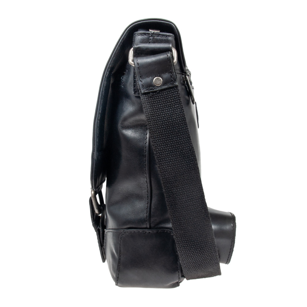 Сумка мужская Ashwood Oscar Black (Черный)