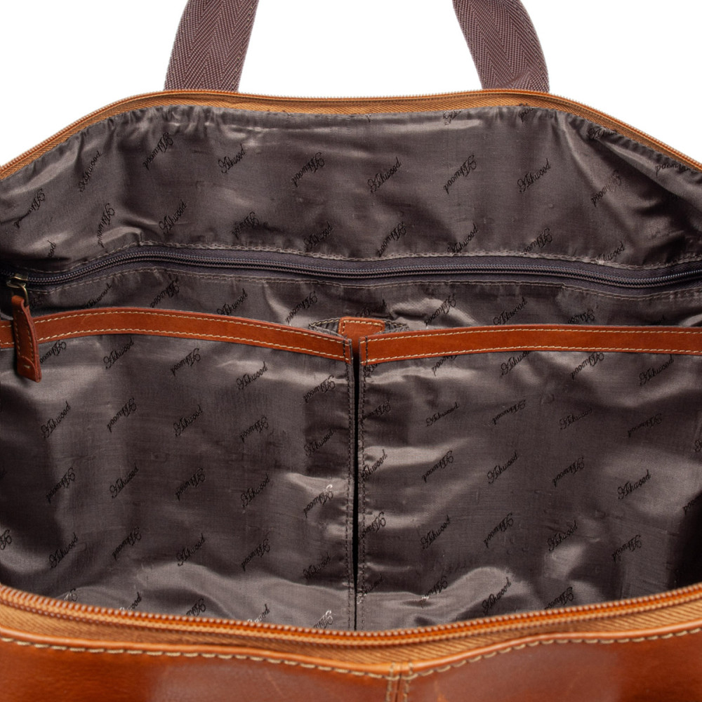 Дорожная сумка мужская Ashwood 8150 Tan (Рыжий)