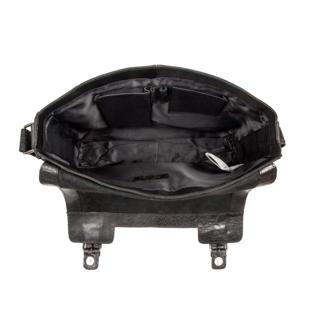 Сумка мужская Ashwood 8343 Black (Черный)