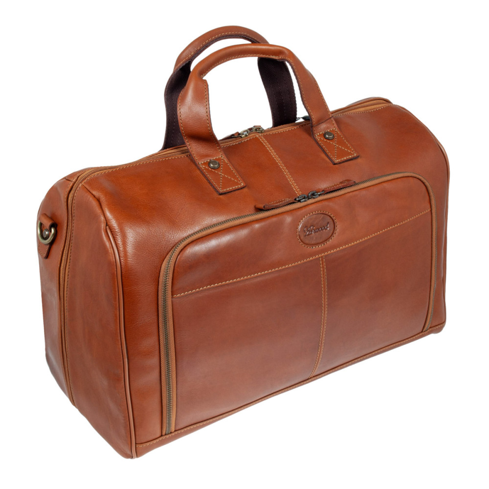 Дорожная сумка мужская Ashwood 8150 Tan (Рыжий)
