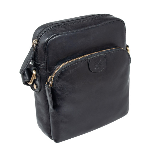 Сумка мужская  Ashwood T79 Black (Черный)