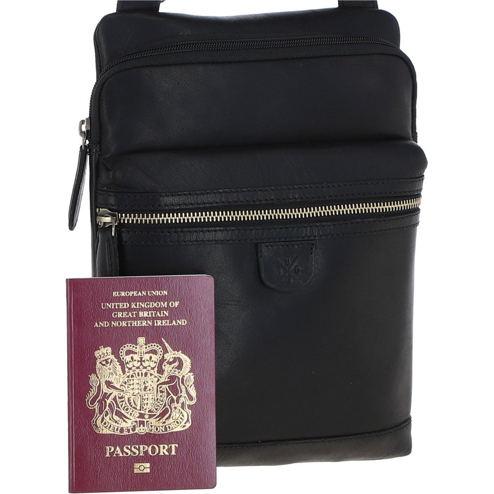 Сумка мужская Ashwood T71 (Black)