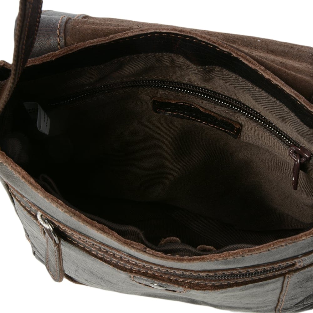 Сумка мужская Ashwood 8341 Brown (Коричневый)