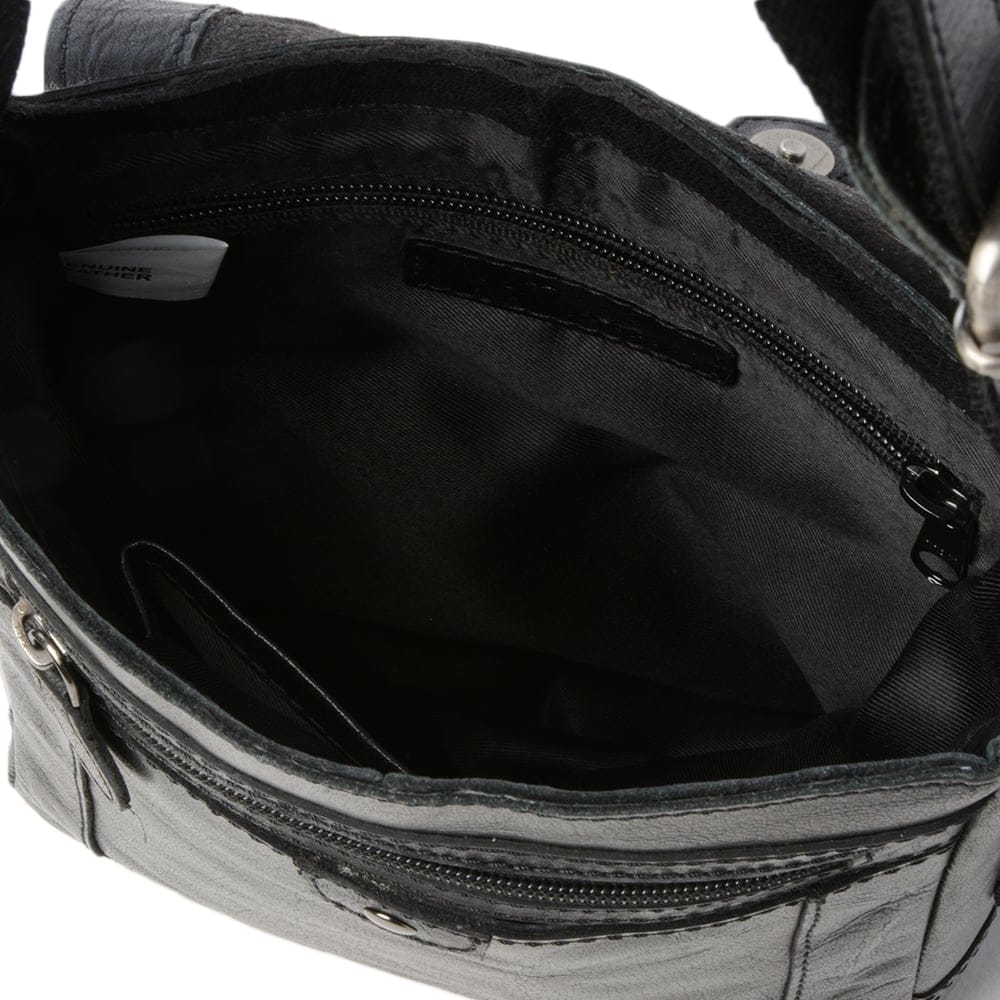 Сумка мужская Ashwood 8341 Black (Черный)
