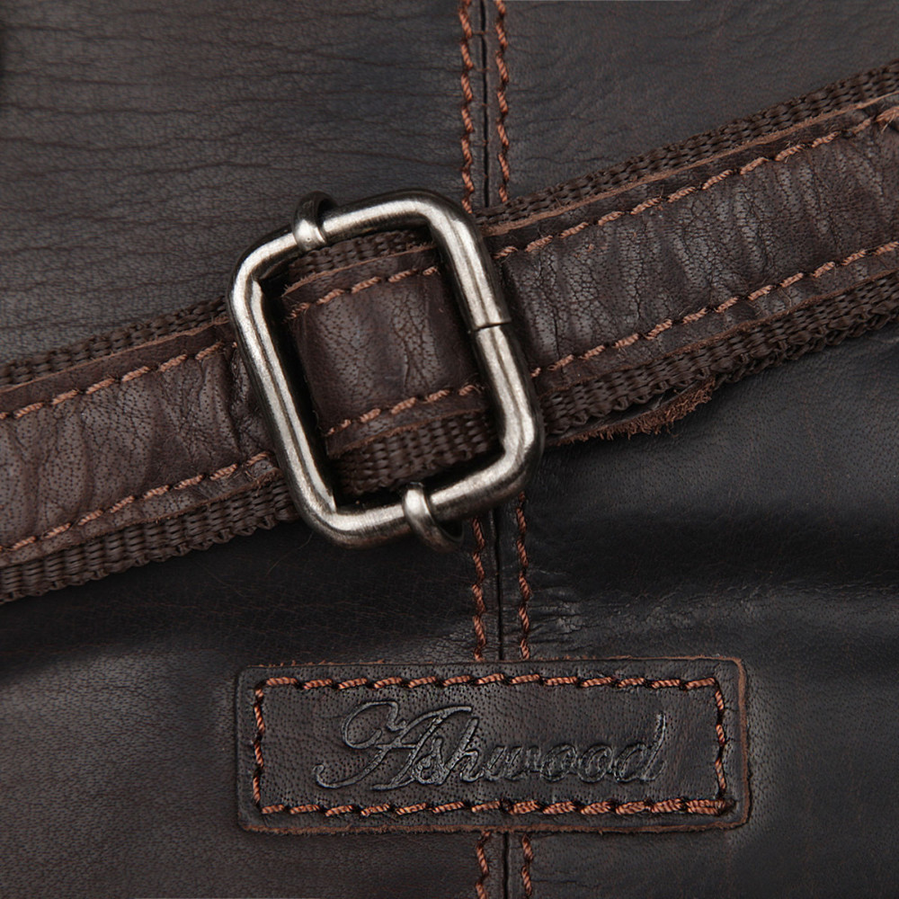 Сумка мужская Ashwood 8341 Brown (Коричневый)