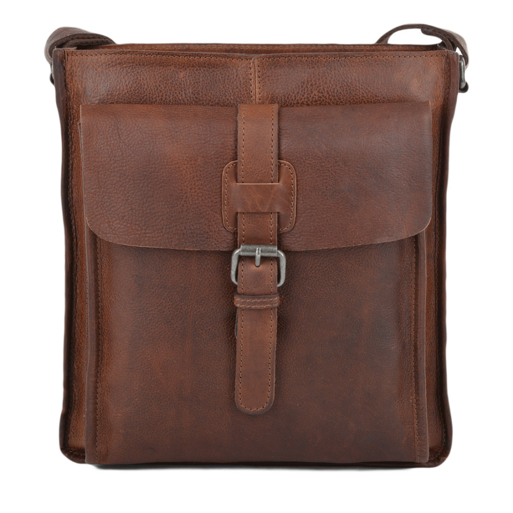Сумка мужская Ashwood 4552 Tan (Рыжий)