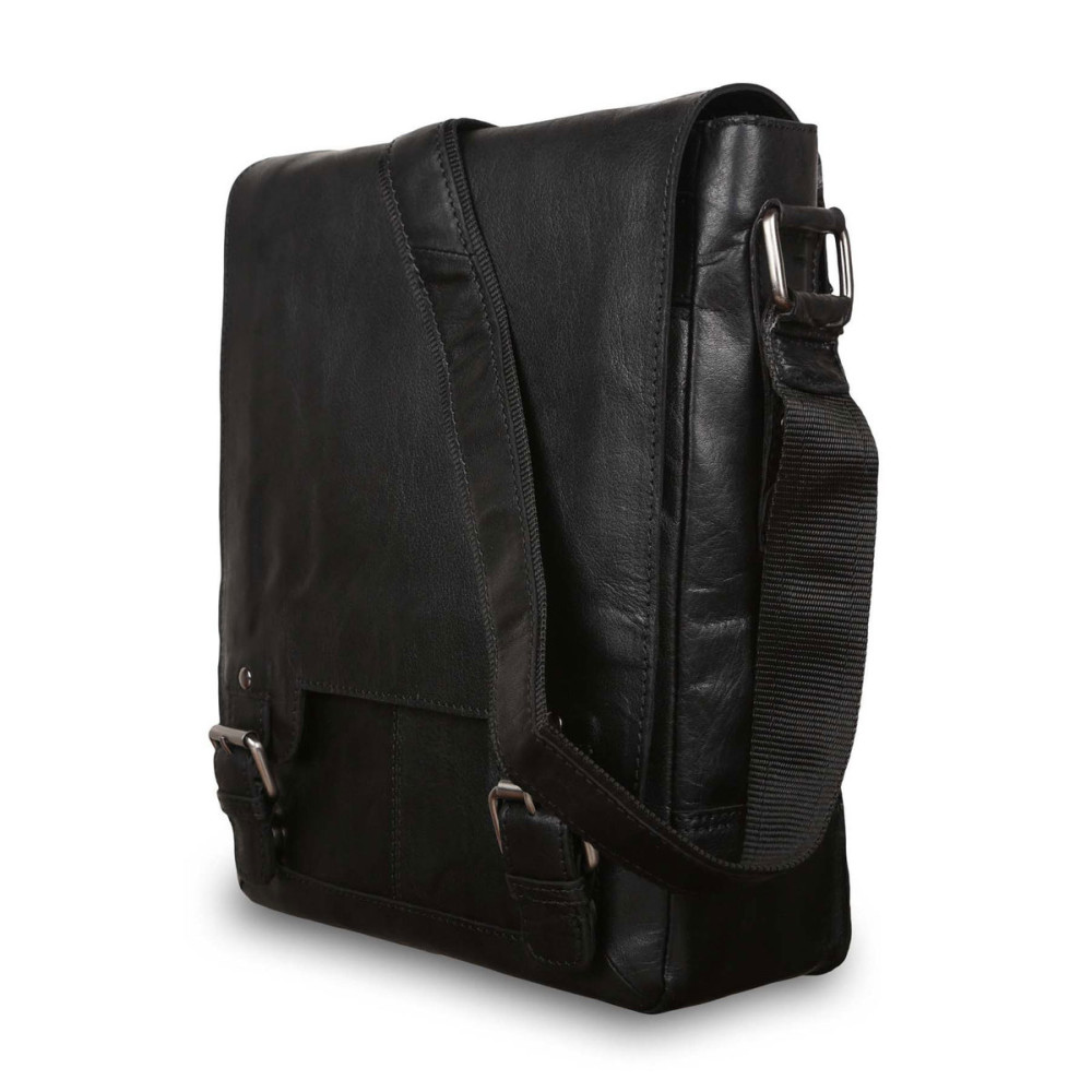 Сумка мужская Ashwood 8342 Black (Черный)
