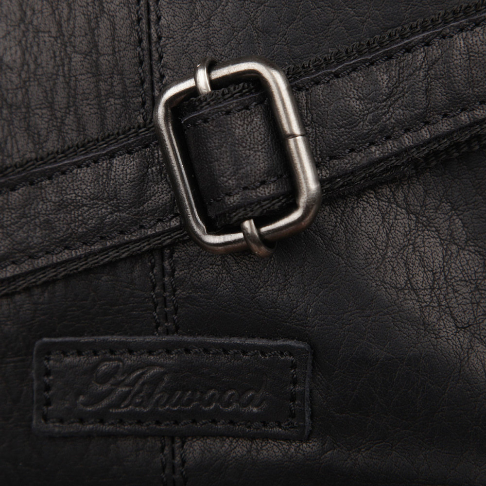 Сумка мужская Ashwood 8341 Black (Черный)