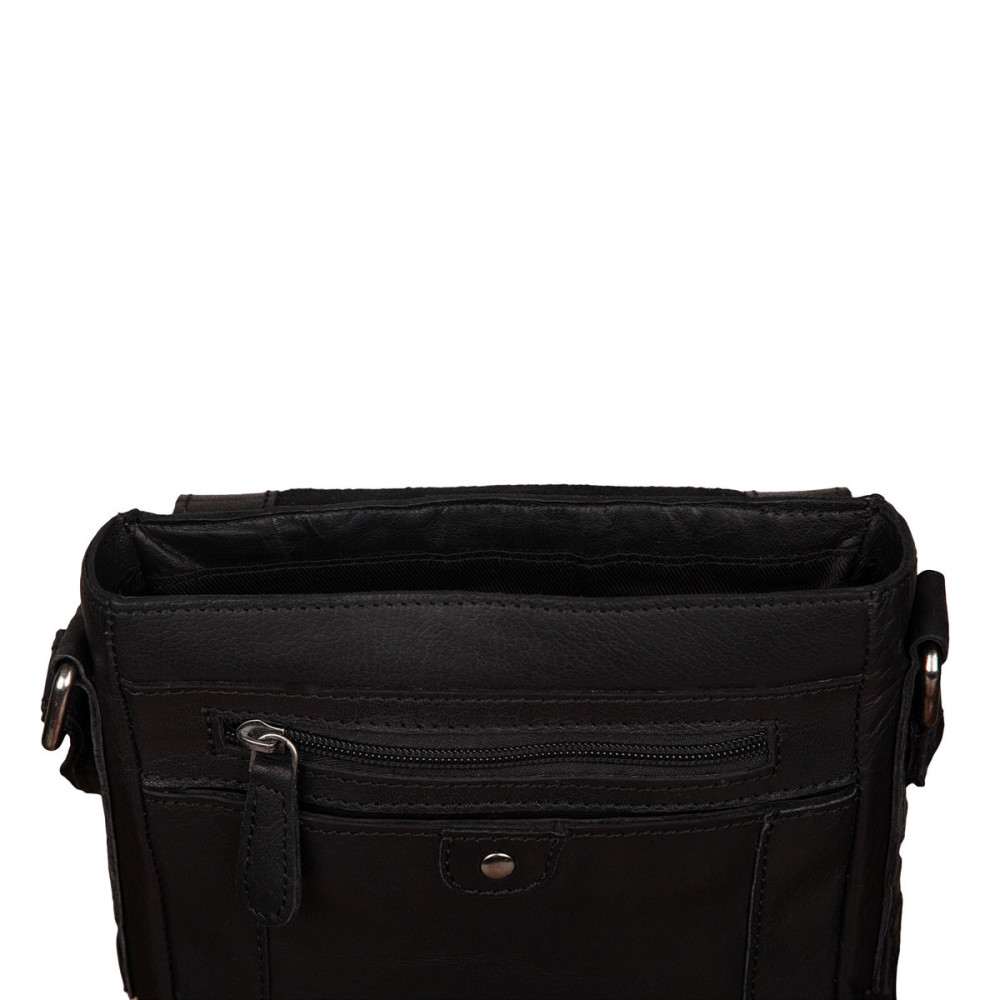 Сумка мужская Ashwood 8341 Black (Черный)